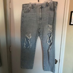 American Eagle high rise mom Jean size 22 Long